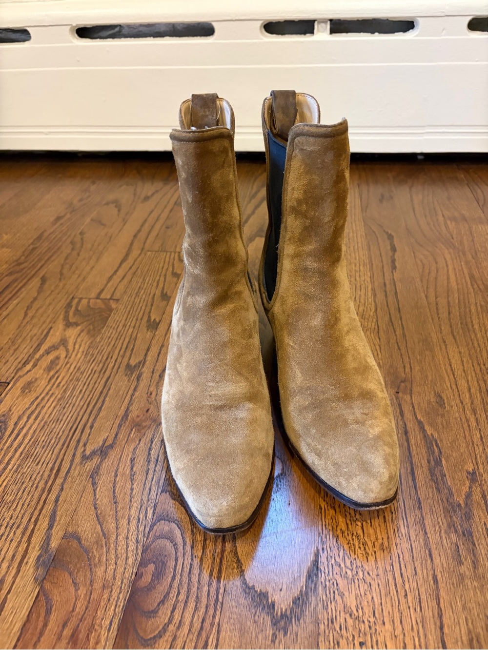 Veronica Beard Lada Suede Chelsea Boots